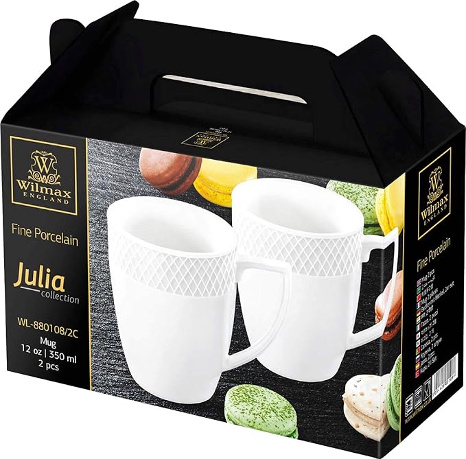 Wilmax WL-880108/A Set of 2 Mugs 12 Oz | 350 Ml